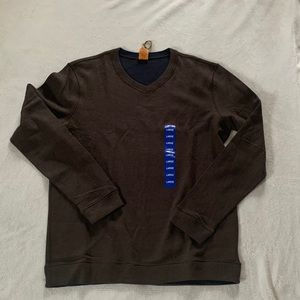 Tailor Vintage Reversible V-Neck Pullover